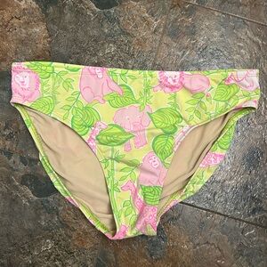 Lilly Pulitzer Safari Animal Print Bikini Swim Bottoms
Women’s Size 8